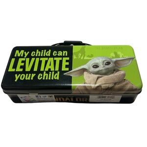 Star Wars The Mandalorian Grogu Graphic Tin Box | NWT